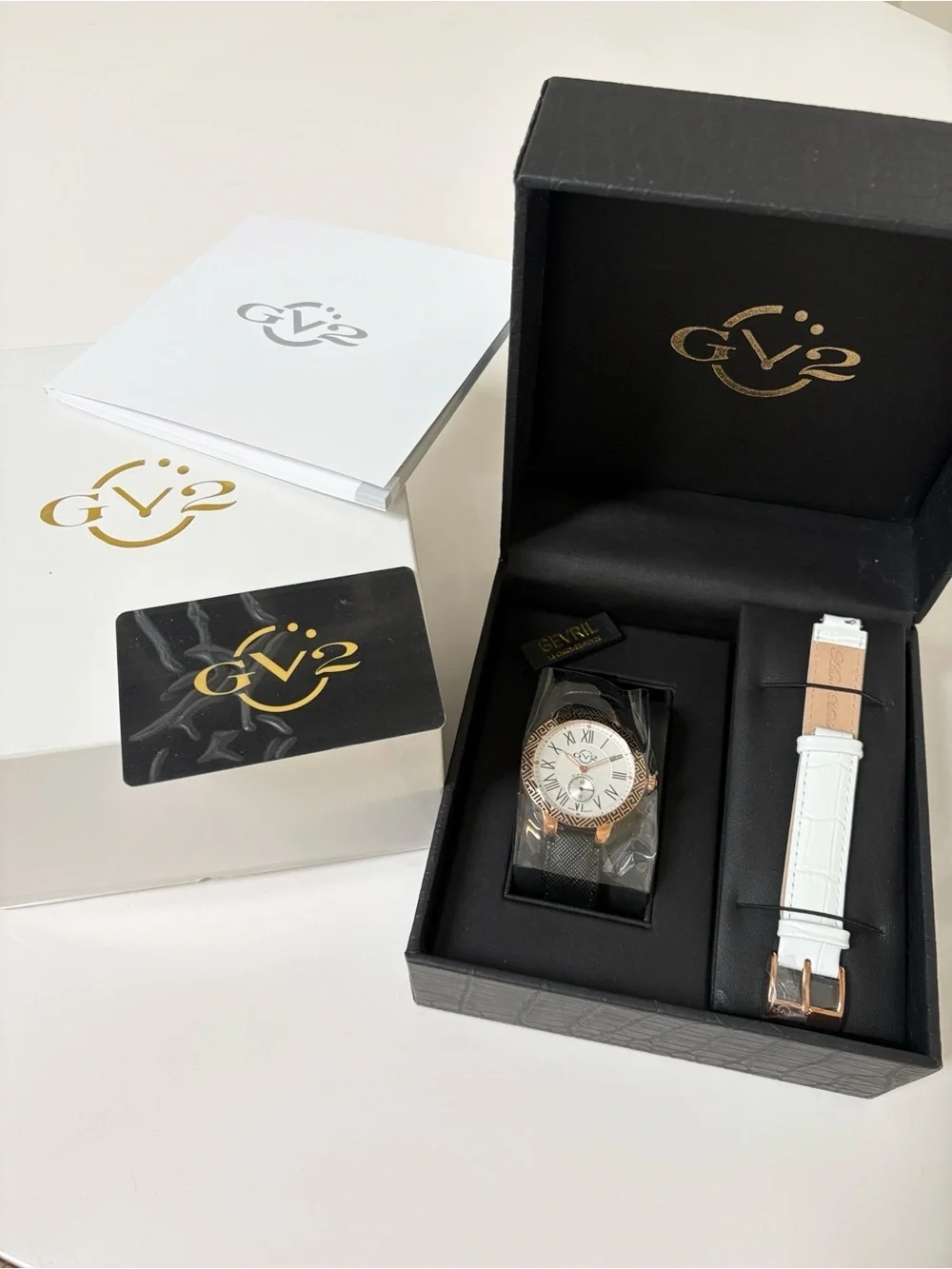 GV2 by Gevril Astor Diamond Watch 9125 Factory Sealed Limited Edition 125/500